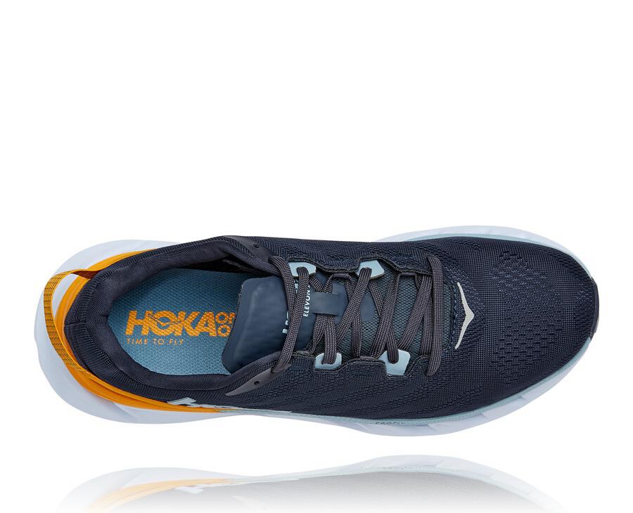 Chaussure Running Hoka One One Elevon 2 Homme - Bleu Marine/Blanche - JLM-513069